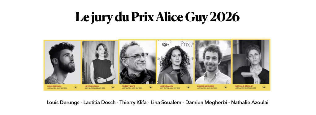 Le jury du Prix Alice Guy 2026