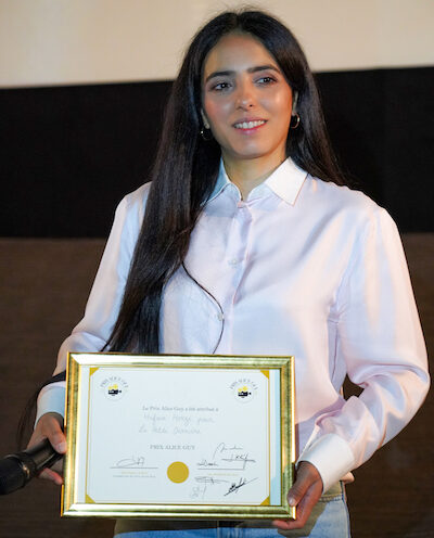 Hafsia Herzi, lauréate du Prix Alice Guy 2026